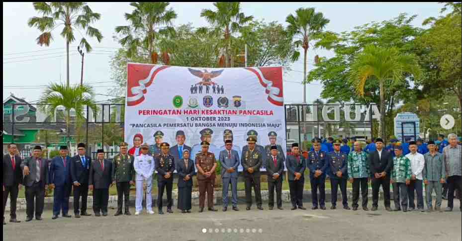 Badan Kesbangpol melaksanakan Upacara Peringatan Hari Kesaktian Pancasila