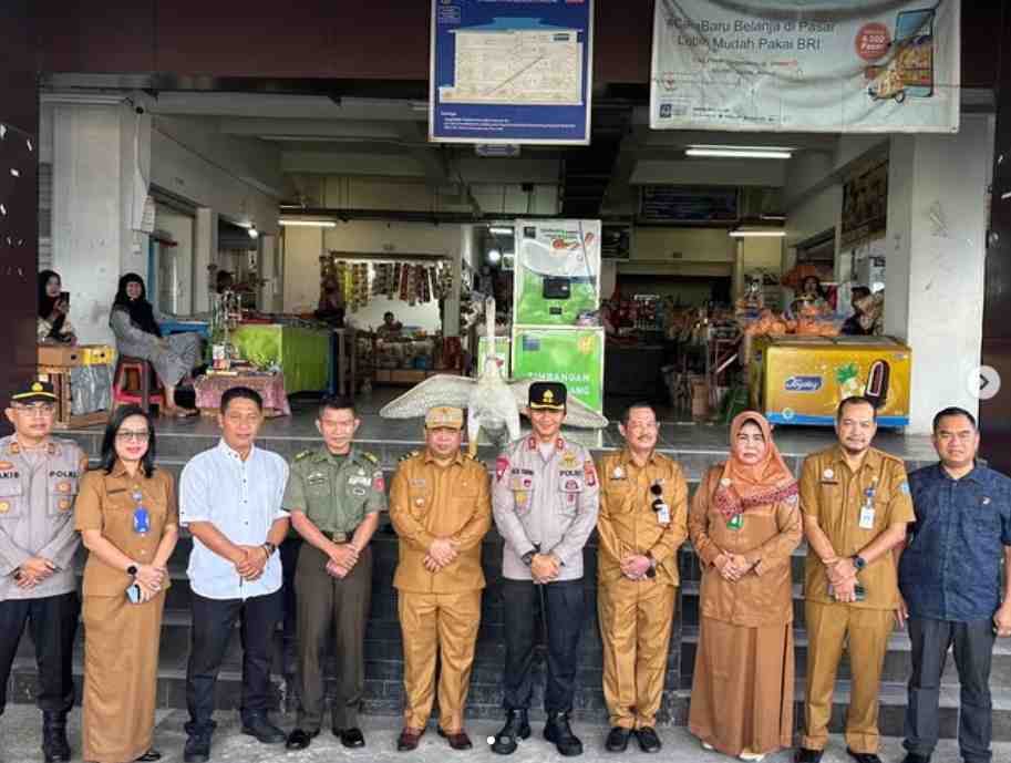 Satgas Pangan Kota Bontang melakukan monitoring harga kebutuhan pokok selama Bulan Ramadhan sampai jelang lebaran.